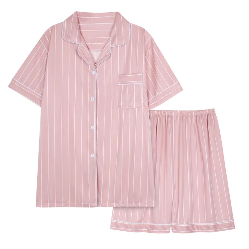 Women Sleepwear Cute Printing Short Set Pajamas for Women Sweet Short Sleeve T Shirt and Pants Set Summer Pijamas Mujer Casual