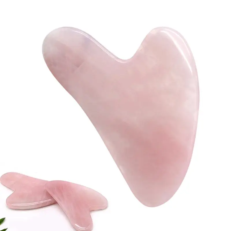 2шт Gua Sha доска натуральный уход за здоровьем лица инструмент для массажа