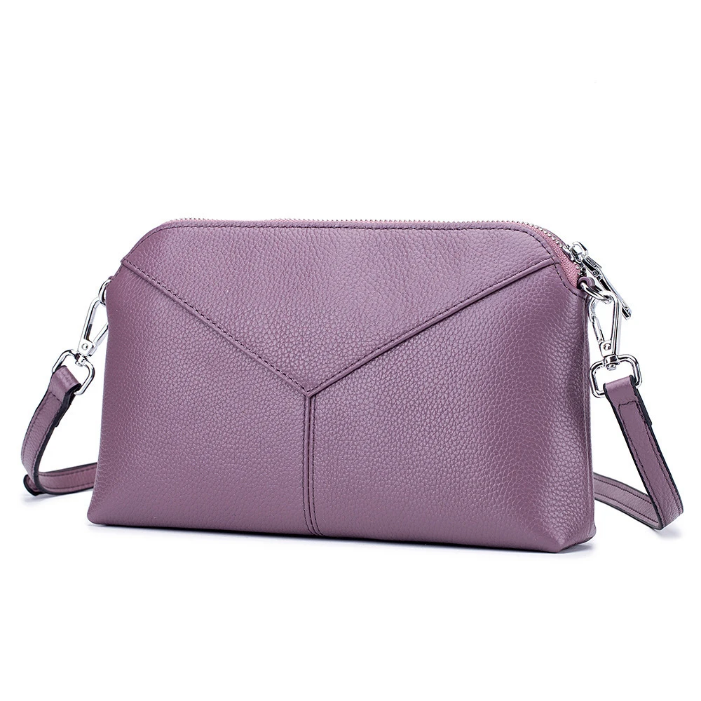 Японский клатч Курьерская сумка повседневная женская кожаная вечерняя на плечо