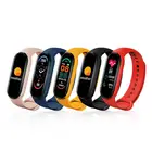 2021 Смарт-часы M6 мужские женские фитнес-браслет трекер монитор сердечного ритма трек водонепроницаемые спортивные Смарт-часы для Xiaomi IPhone