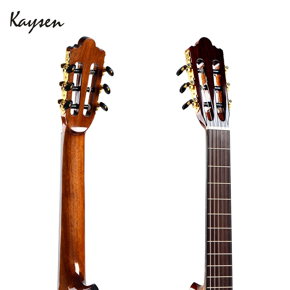 Kaysen 36 дюймов классика гитара высокого класса из цельной древесины 6 струн шпон