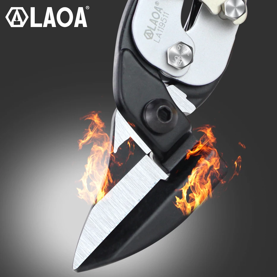 Ножницы авиационные Cr-Mo LAOA профессиональные ножницы из нержавеющей стали для