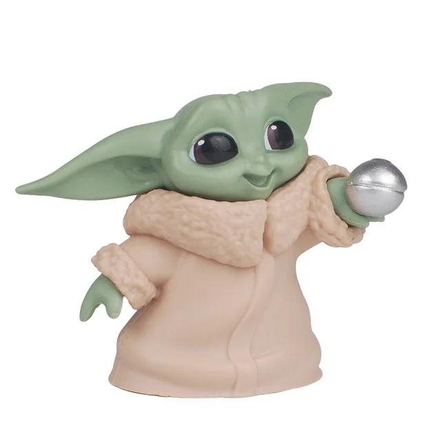 Горячая Disney фильма Звездные войны для маленьких йода Экшн фигурки игрушки 5-6 см
