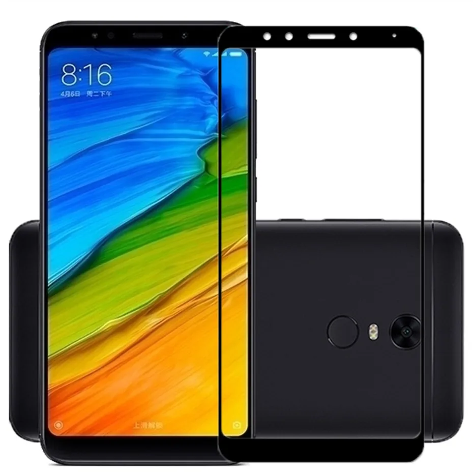 Защитное стекло для xiomi Redmi 5 plus 6 a S2 Note 5pro защитная пленка на весь экран xaomi 6a