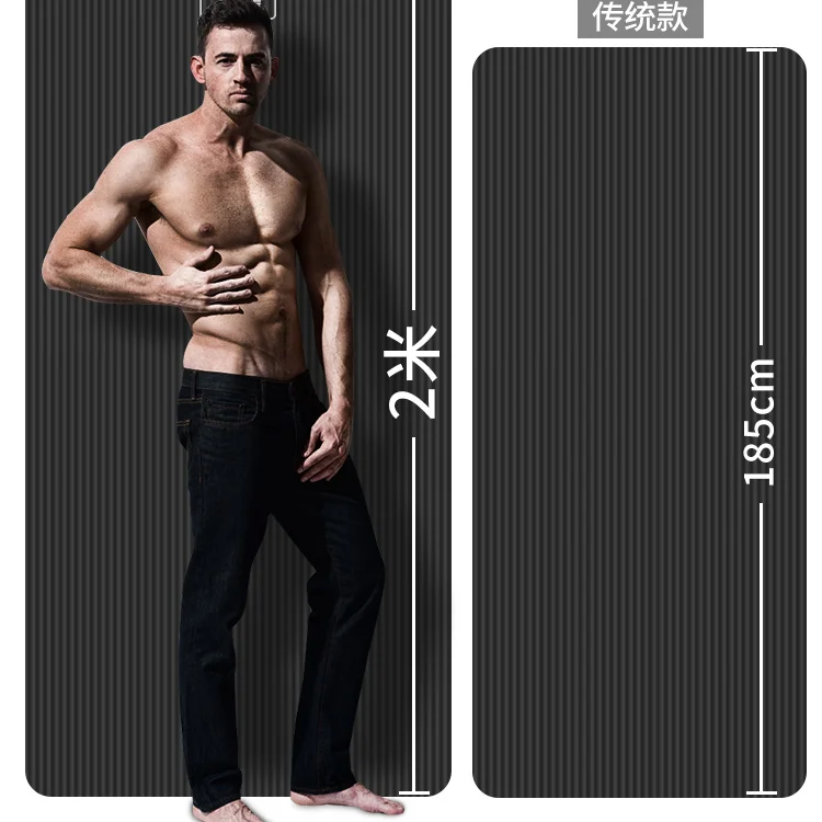 

Eco Friendly Yoga Mat Fitness Set Thickness Anti Skid Yoga Mat Floor Workout Esterilla Deporte Sports Entertainment