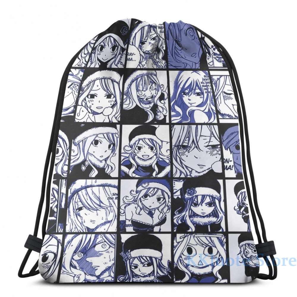 Funny Graphic print Juvia Lockser - Fairy tail Collage USB Charge Backpack men School bags Women bag Travel laptop | Багаж и сумки