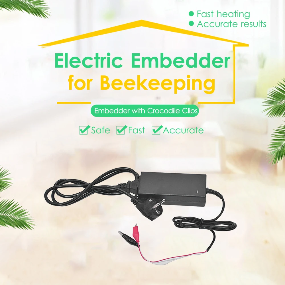 Professional Electric Wire Embedder Heating Device Beehive ABS Installer Equipment Beekeeping Wax Foundation | Дом и сад