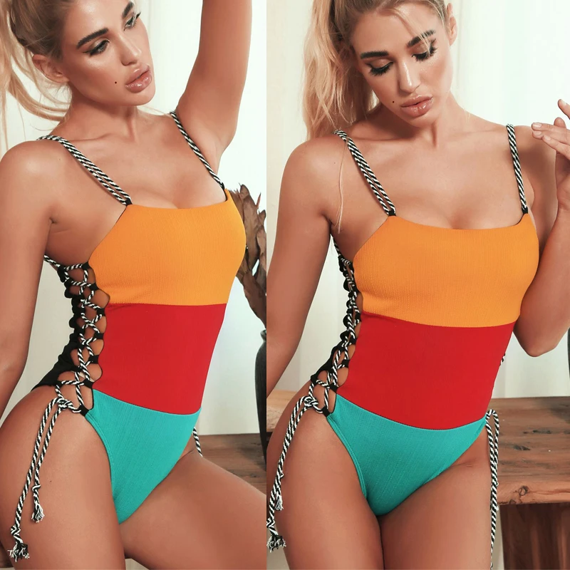 2022 купальник с высокой талией купальный костюм для женщин Раздельный комплект