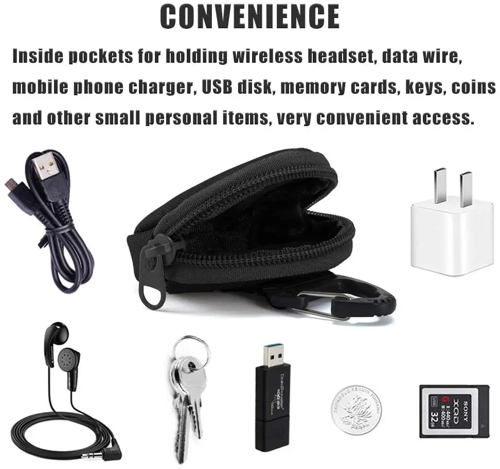 Тактическая Сумка для повседневного использования военный держатель ключей