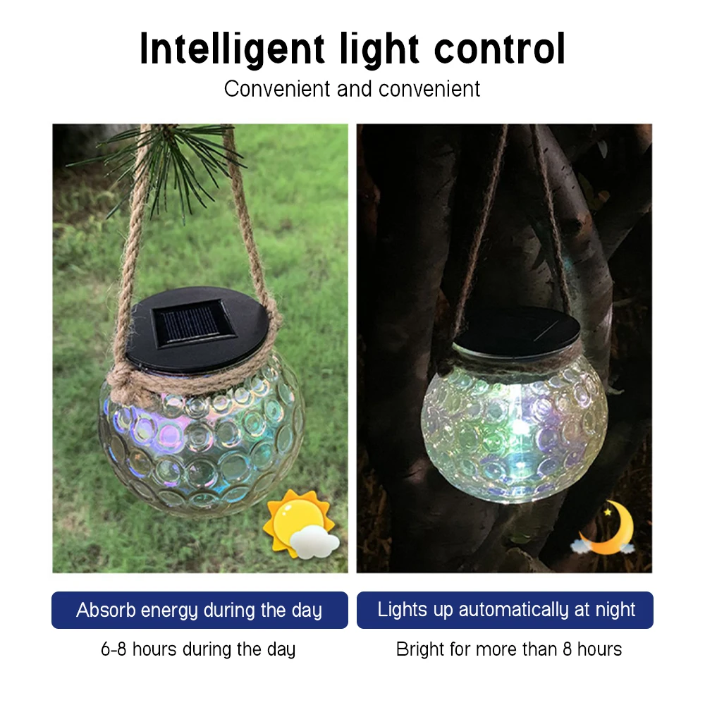 

Наружные подвесные садовые светильники, садовые светильники, водонепроницаемые подвесные садовые светильники IP65, солнечные светильники, с...