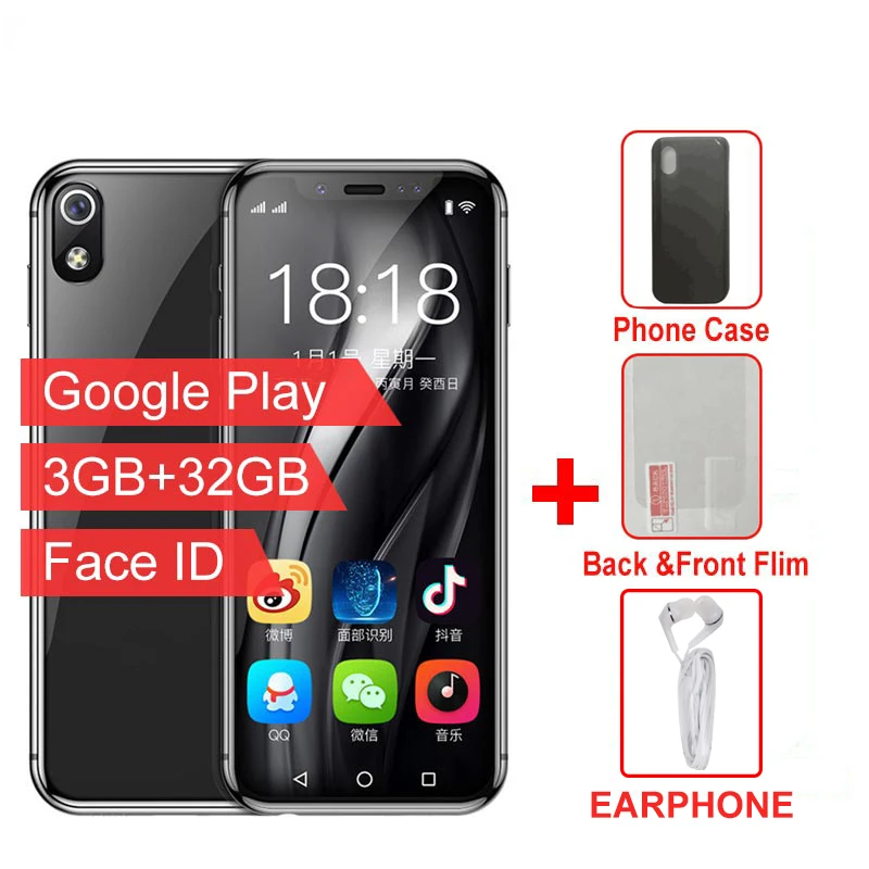 Наименьший Смартфон Android телефон 3 ГБ 32 5 дюйма супер мини Google play функция