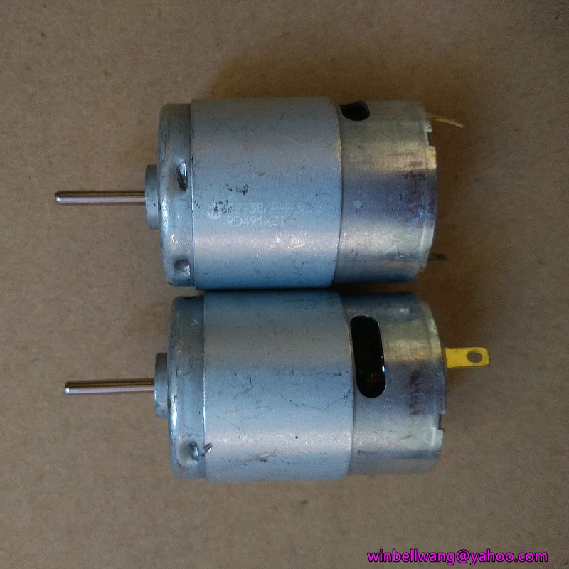 Оригинальные mabuchi 380 двигатель постоянного тока 12V Высокая скорость угольные щетки двигателя RS-380PH-3075 электрического фена для волос мотор