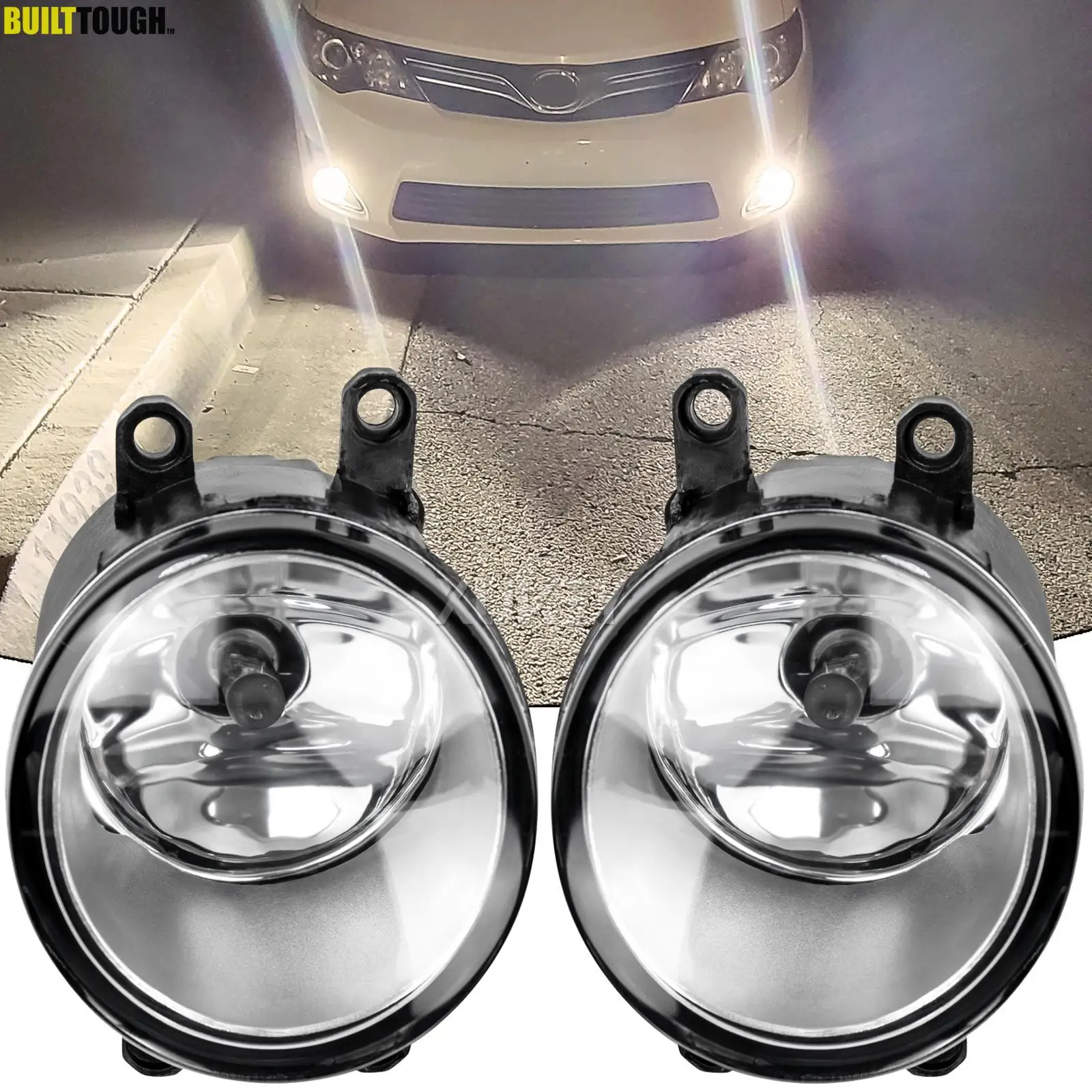 

Левый и правый бампер, противотумансветильник в сборе для Toyota Avalon Camry Corolla Highlander Matrix Prius RAV4 Solara Venza Yaris Lexus RX