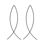 Серьги-подвески женские, креативные, с геометрическим узором, 8 см, серьги в форме капли, современные украшения