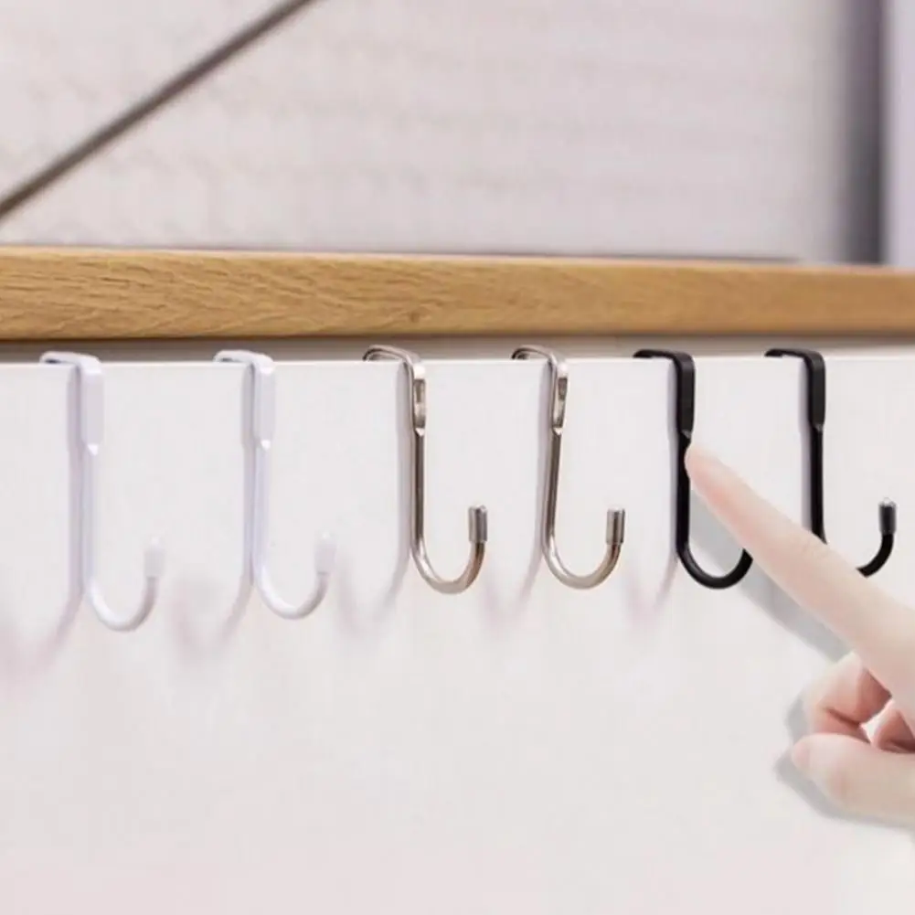 

Good Stability Stainless Steel Wardrobe Bags Door Hanger for Indoor