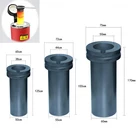 Графитовый тигель высокой чистоты, 1 кг2 кг3 кг, для плавления золота, серебра, литья, литье, плавкий, инструменты для изготовления ювелирных изделий