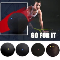 1pcs two yellow dots low speed sports rubber training player professional balls racket beach tennis