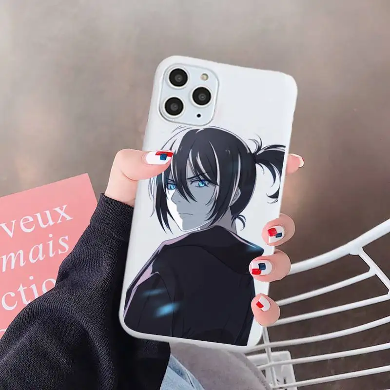 

Noragami yato Anime manga high quality luxury Phone Case funda Candy Color for iPhone 6 7 8 11 12 s mini pro X XS XR MAX Plus
