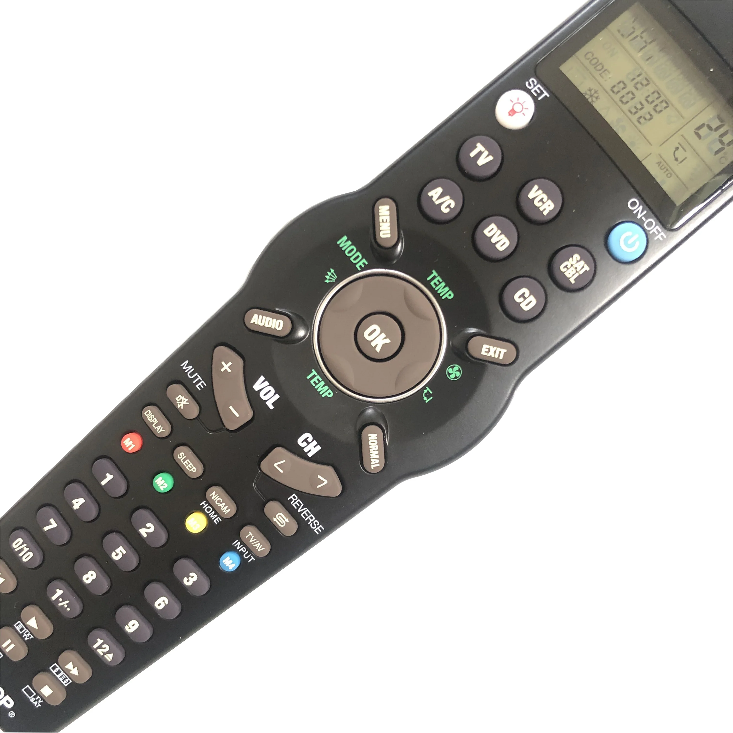 RM-991 для Chunghop TV/SAT/DVD/CBL/CD/AC/VCR универсальный пульт дистанционного управления 6 сетей