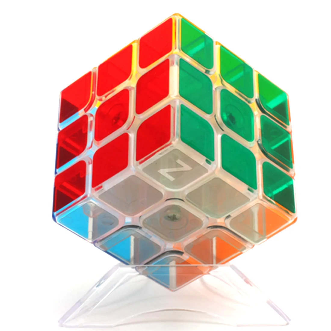 Z CUBE прозрачный магический куб 3x3x3 головоломка скоростной игрушка|Головоломки| |