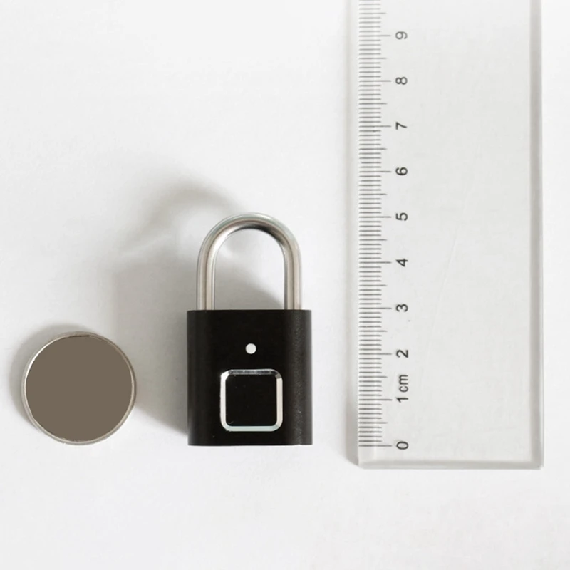 

Mini Fingerprint Multi-Purpose Padlock, Very Suitable for Travel