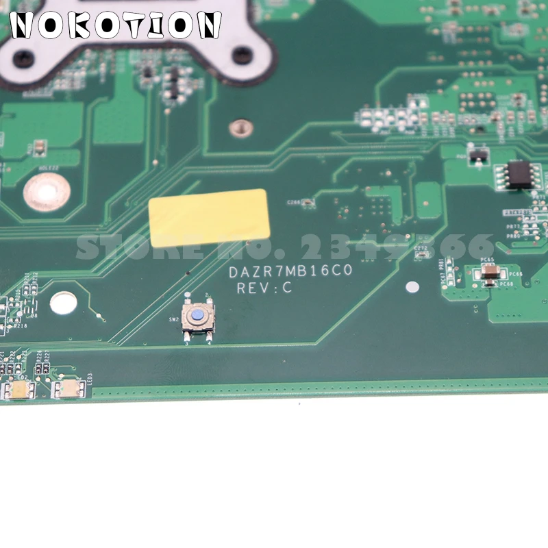 Материнская плата NOKOTION MBPYF06001 для ноутбука ACER aspire 5820 5820T DAZR7MB16C0 HM55 DDR3 | Компьютеры и