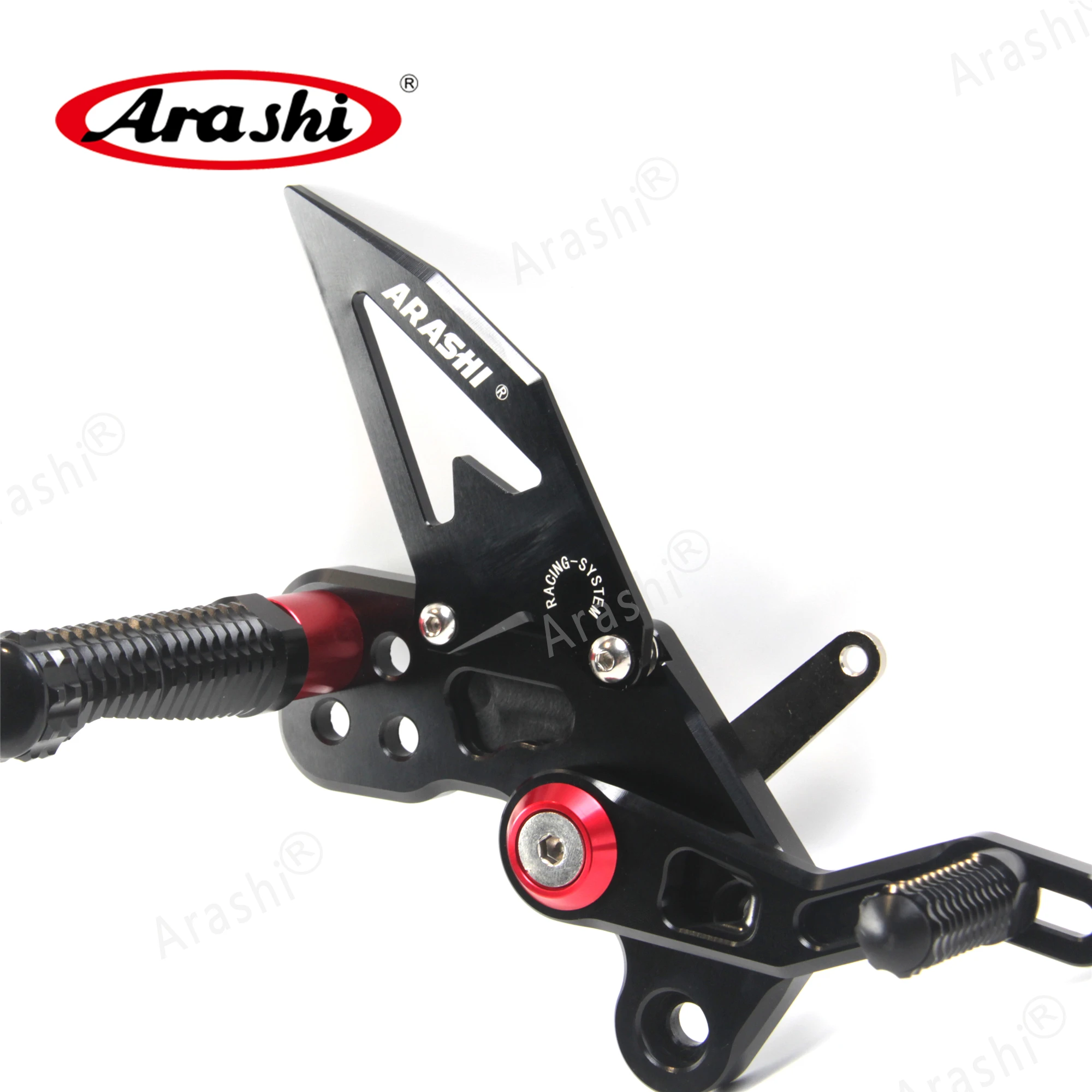 Arashi Z 125 Pro CNC Adjustable Rearset For KAWASAKI Z125 Z125-Pro 2016 2017 2018 2019 2020 2021 Footrest Foot Pegs Motorcycle | Автомобили
