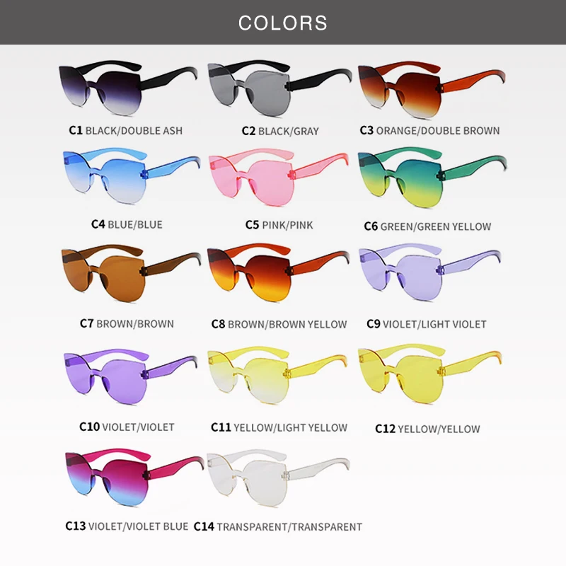 

2020 Fashion Men Vintage Glasses New Cateye Sunglasses Women Brand Designer For Women Mirror Retro Lunette De Soleil Femme UV400