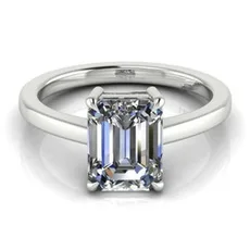 

Milangirl Cute Fashion Female Small Square Ring Zircon Stone Rings For Women Promise Love Engagement Ring