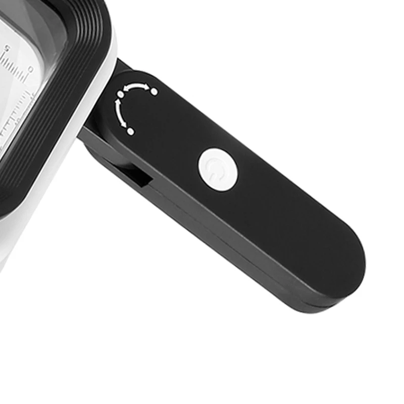 

10X 15X 20X Multifunction Handheld Folding LED Lamp with Scale Magnifying Glass Reading Antique Identification