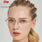 Женские очки из титанового сплава Meeshow, винтажные очки в оправе, новинка 8914, 2019