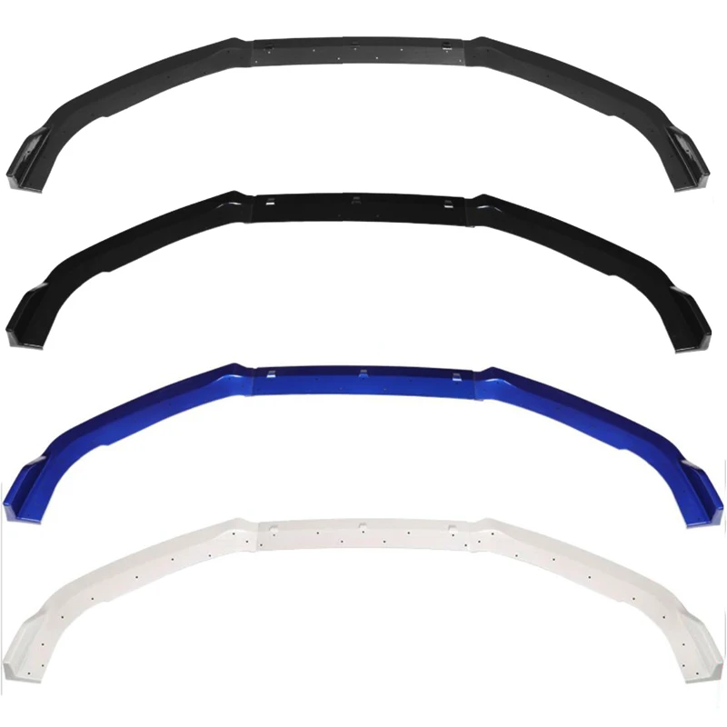 Углеродное волокно стиль ABS передний бампер Защита для губ накладка Передняя