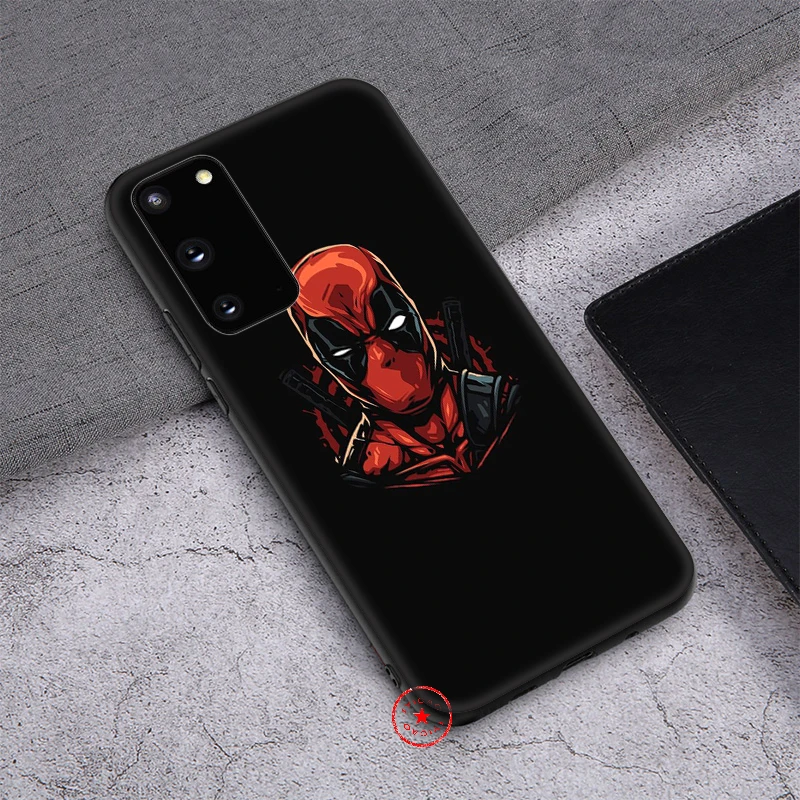 Мягкий чехол для телефона Deadpool Marvel Samsung Galaxy S20 Ultra Note 10 Plus S10 Lite A91 A81 A71 A51 |