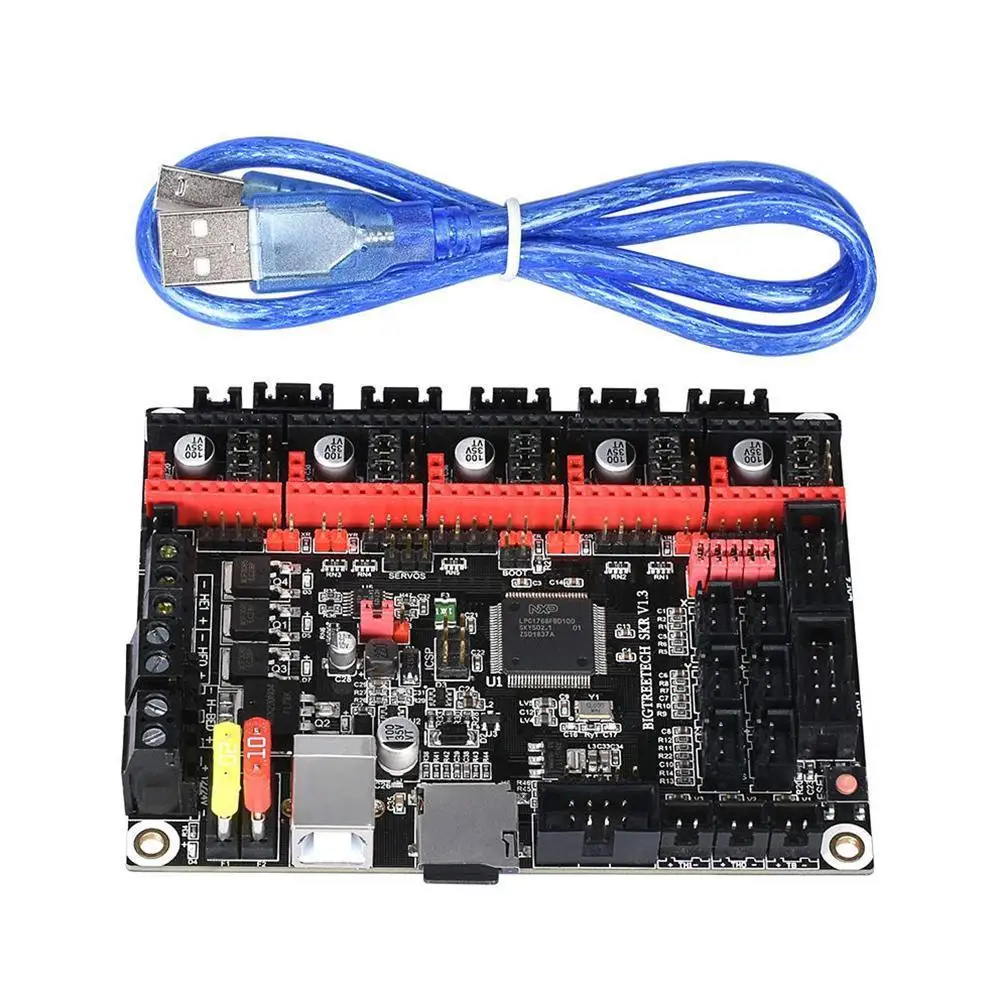 

3D Printer DIY Fittings 3D Printer Motherboard SKR Open Firmware Board Source 32-Bit V1.3 Processor N3B0