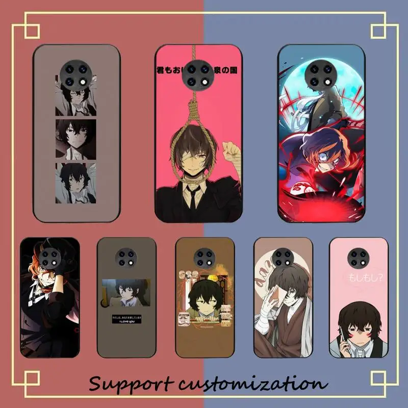 

Bungou Stray Dogs Dazai Osamu Phone Case For Xiaomi Redmi Note8A 7 5 Note8pro 8T 9Pro TPU Coque for note6pro Funda Capa