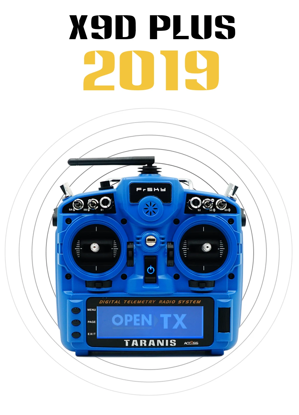 Новый передатчик FrSky Taranis X9D Plus 2019 2 4G ACCST с ресивером X8R выбор для радиоуправляемого
