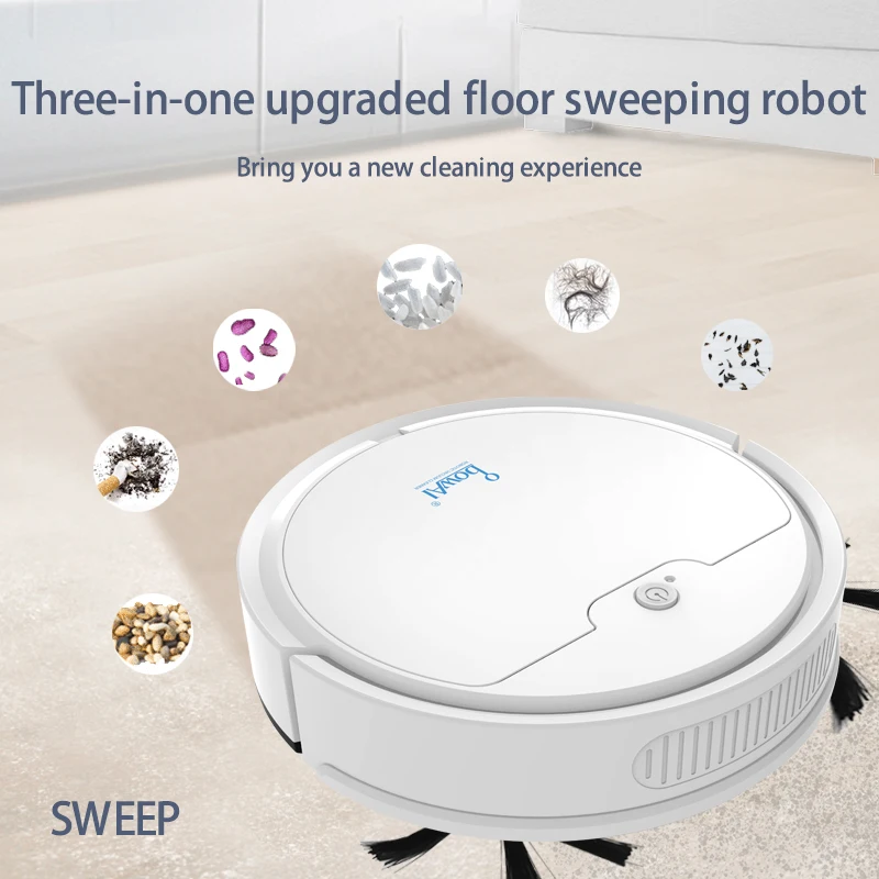 2000Pa New Robot Vacuum Cleaner Household Intelligent APP Control Timing Multifunctional Carpet Cleaning | Бытовая техника