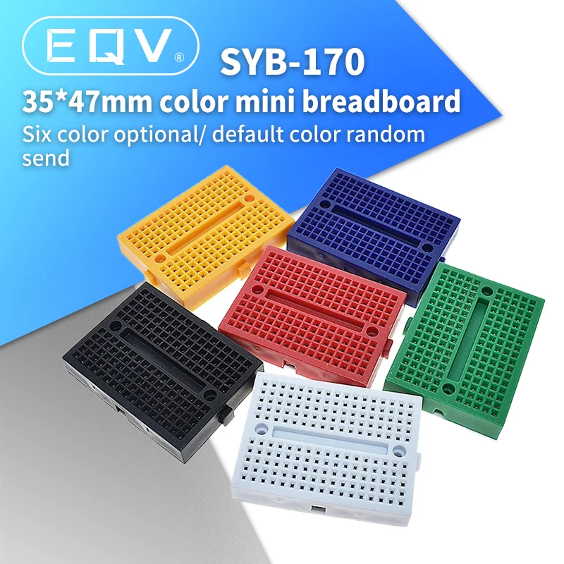 Макетная плата SYB-170 для arduino Diy Kit 170 точек 35*47*8 5 мм | Электронные компоненты и