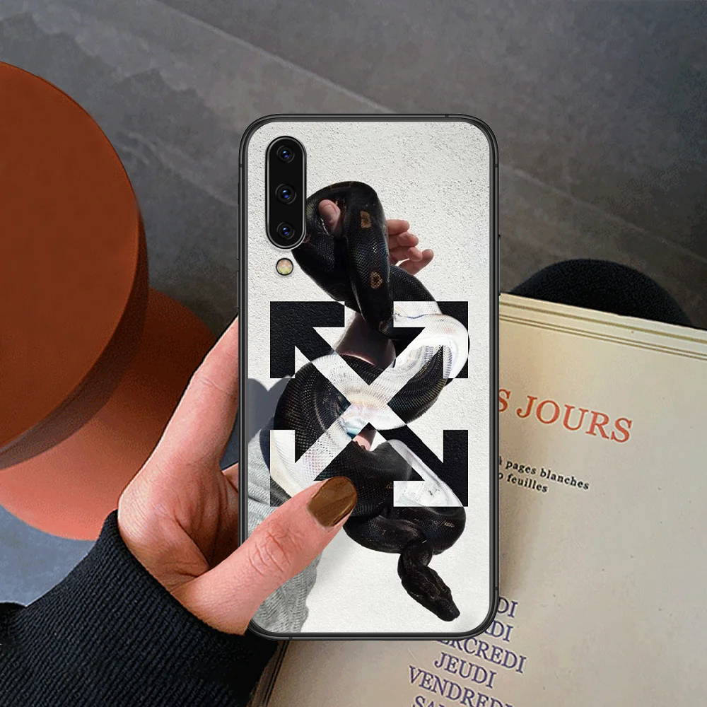 

Fashion Mona Lisa White Phone Case For Samsung Galaxy A 3 5 7 8 10 20 20E 21S 30 30S 40 50 51 70 71 black Cell Luxury Prime Tpu