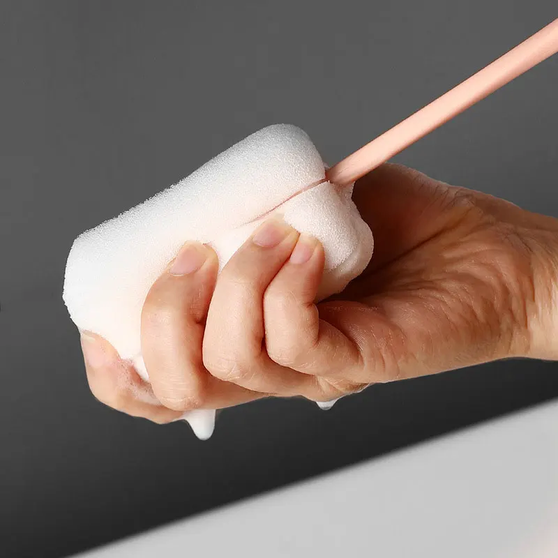 Щетка губка для чистки бутылок с молоком кофе чая Красного вина|Чистящие щетки| |