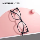 Женские винтажные оправы для очков кошачий глаз MERRYS, дизайнерские ацетатные оправы для очков, оптические оправы для очков по рецепту, S2286