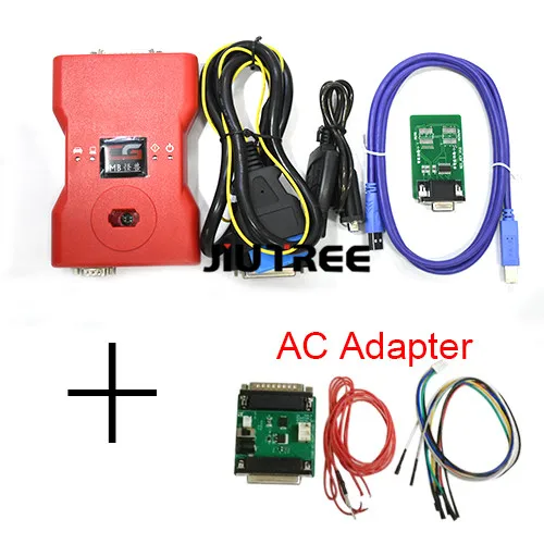 with AC adapter JIUSCN EIS ELV Тесты кабели для MB работать с VVDI MB BGA инструмент и CGDI Prog МБ 5-в-1 - Цвет: with AC adapter