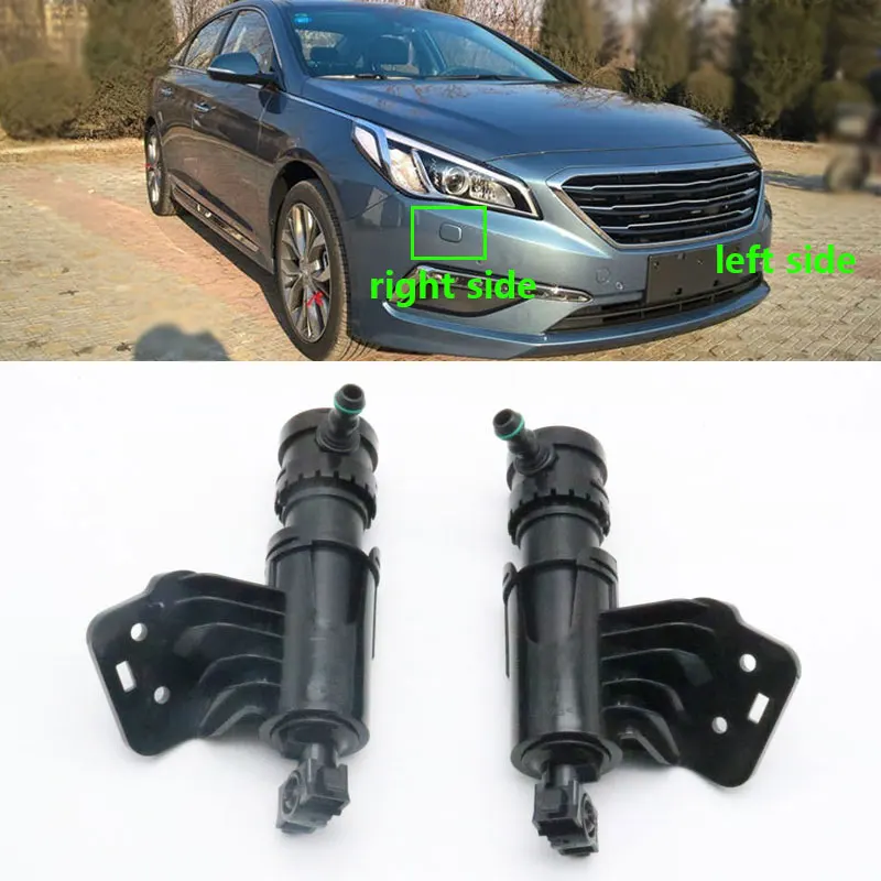 Для Hyundai Sonata LF 2014 2015 2016 2017 Автоматическая головсветильник лампа Омыватель
