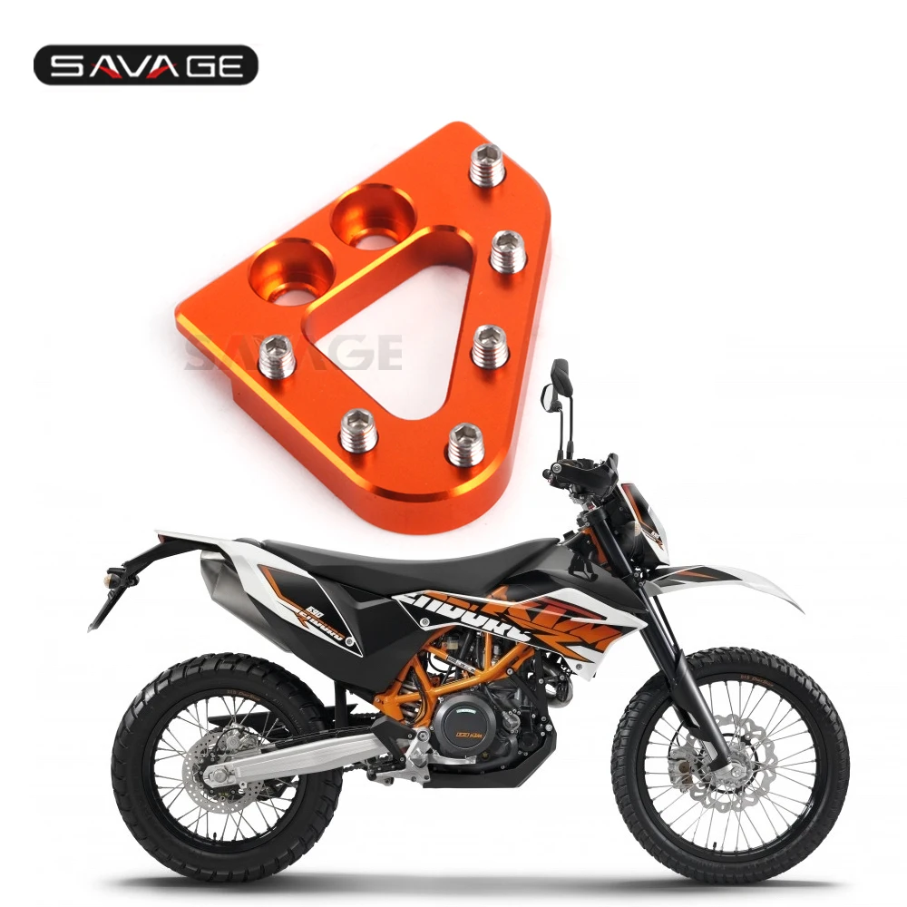 Задние педали тормоза шаг пластины бутсы для KTM 65 85 125 250 450 525 SX SXS 105 144 150 505 540