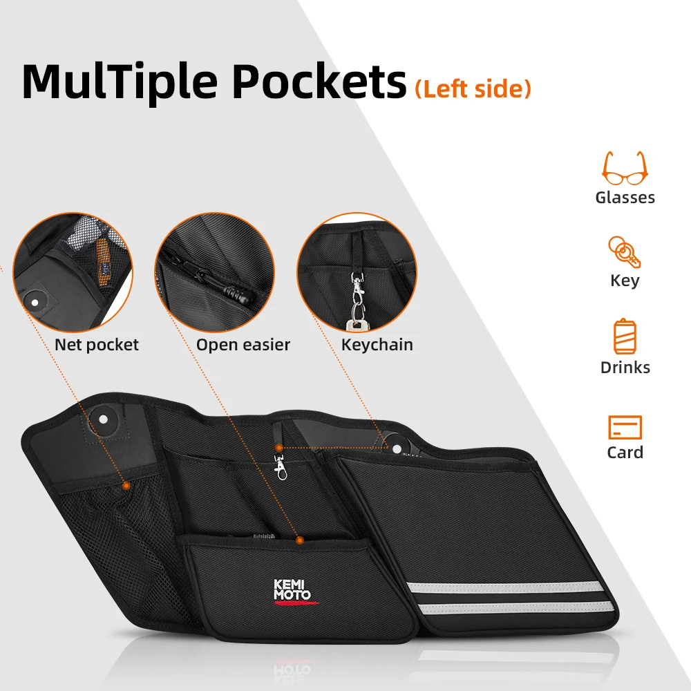 Сумка-Органайзер седельная мотоциклетная для путешествий Короля Дороги улицы