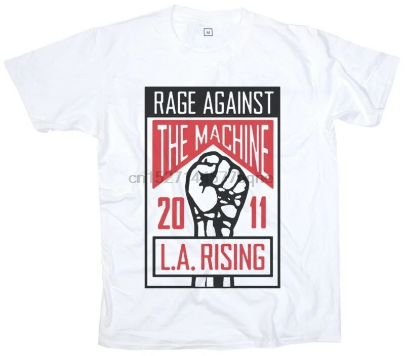 Новая Rage Against the Machine L. A. Рост в стиле рок панк мужское Женская футболка Размеры s m l