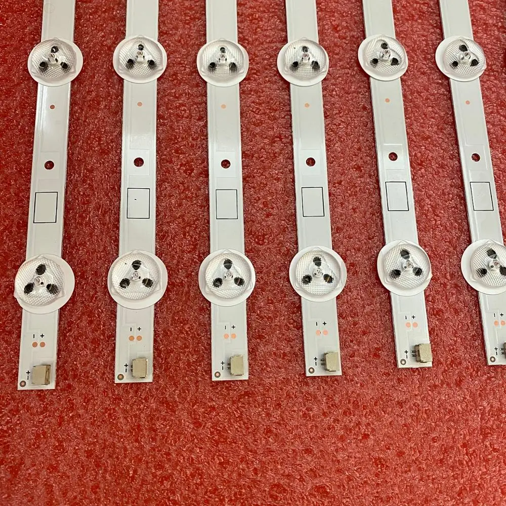 12 шт./компл. светодиодный подсветка полосы для Sony KDL 46R450A 46R473A S460DH1 1 2 46R470A KLV 46R476A