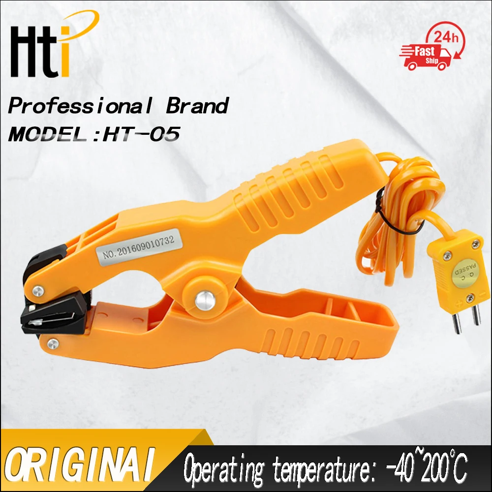 Фототрубный зажим термометр измерение температуры свинцовый К-тип термопара-40 ~