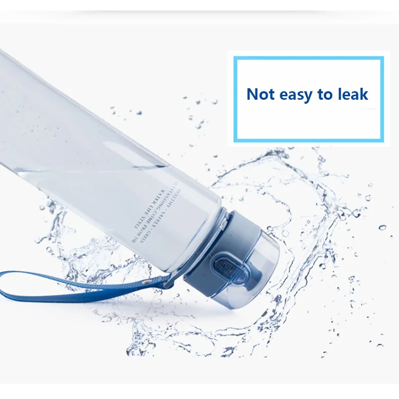 Ветровой цветок IPcs 560 мл защита от утечки без бпа бутылка для воды высокое