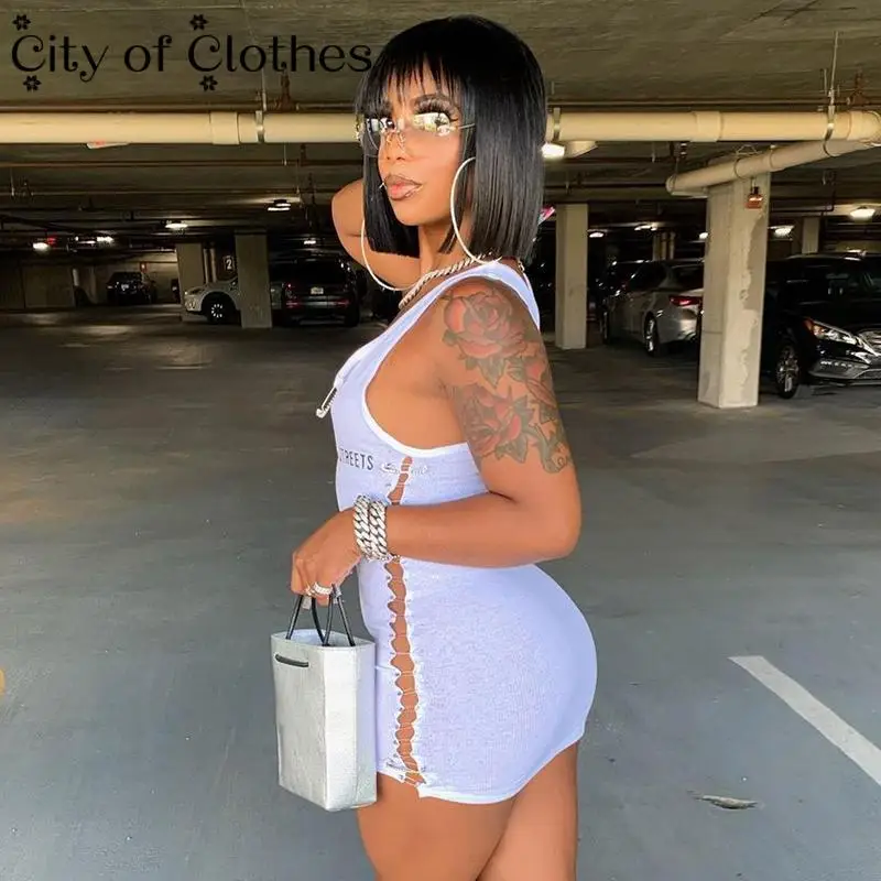 

2021 Summer Women Sleeveless Mini Dress Patchwork With Corset White Bodycon Sexy Streetwear Casual Y2K Ladies Club Party Dresses